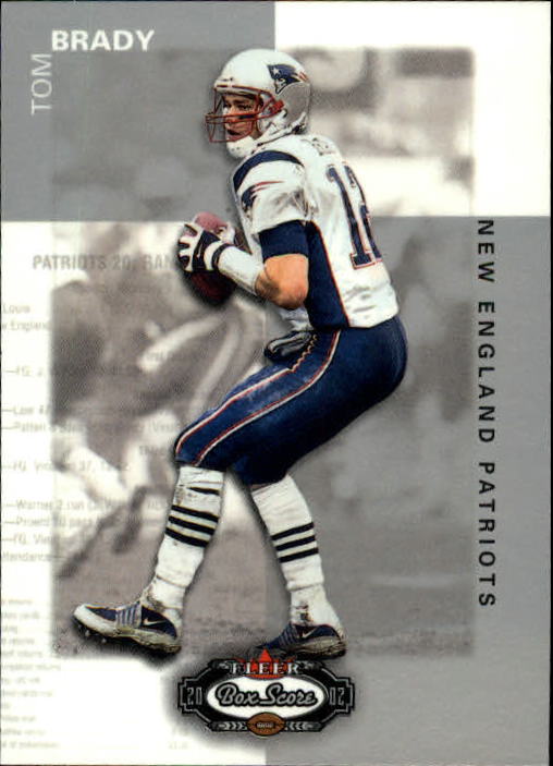 2002 Fleer Box Score #22 Tom Brady