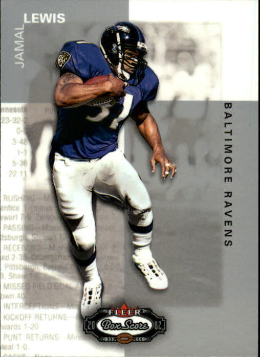 2002 Box Score (Fleer) Football "Main Set" Cards - Picture 60 of 296