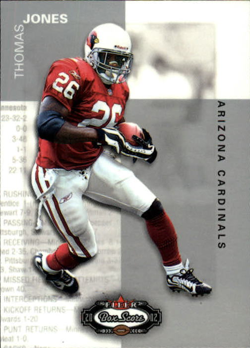 2002 Box Score (Fleer) Football "Main Set" Cards - Picture 108 of 296