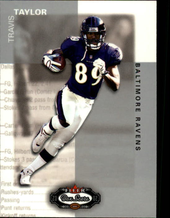 2002 Box Score (Fleer) Football "Main Set" Cards - Picture 114 of 296