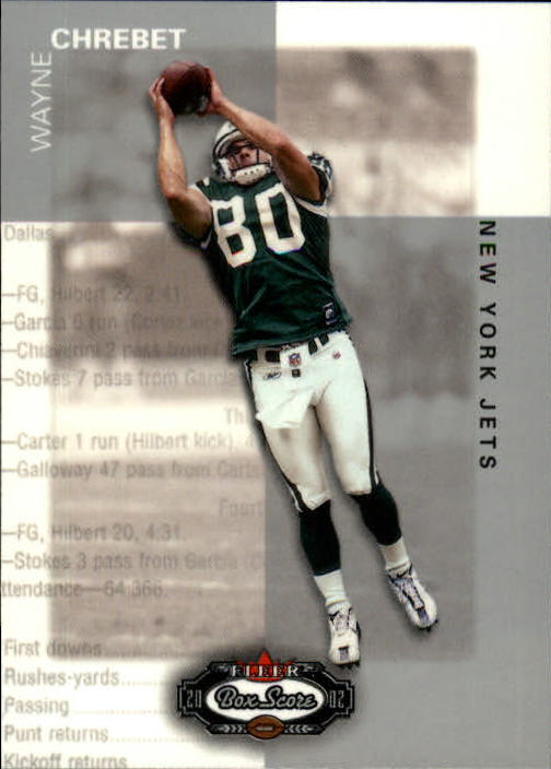 2002 Box Score (Fleer) Football "Main Set" Cards - Picture 145 of 296