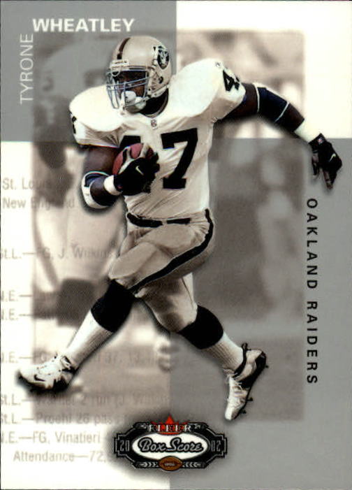 2002 Box Score (Fleer) Football "Main Set" Cards - Picture 165 of 296