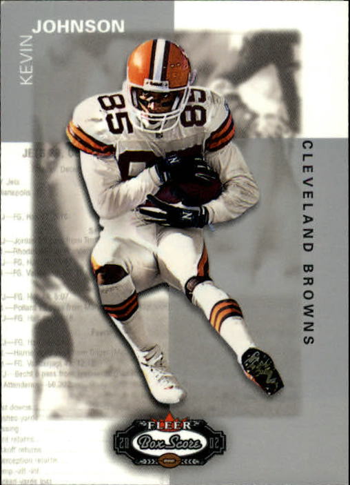 2002 Box Score (Fleer) Football "Main Set" Cards - Picture 173 of 296