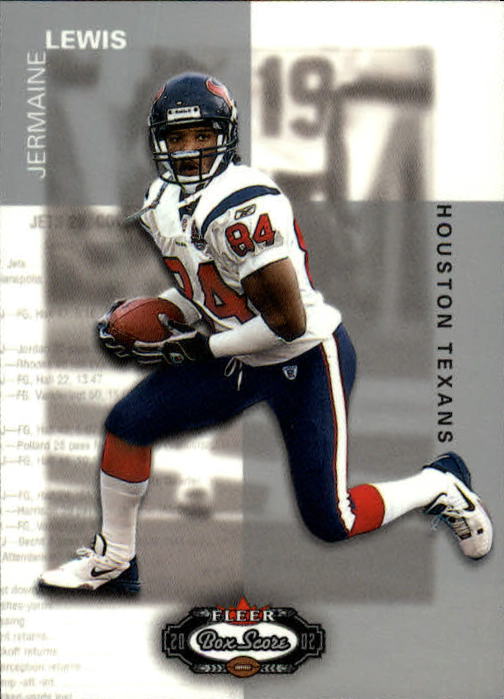 2002 Box Score (Fleer) Football "Main Set" Cards - Picture 175 of 296