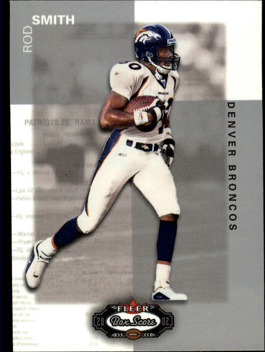 2002 Box Score (Fleer) Football "Main Set" Cards - Picture 193 of 296
