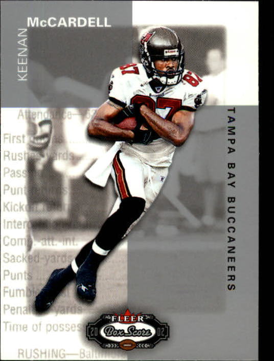 2002 Box Score (Fleer) Football "Main Set" Cards - Picture 207 of 296