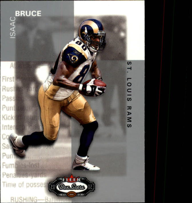 2002 Box Score (Fleer) Football "Main Set" Cards - Picture 211 of 296