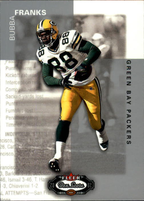 2002 Box Score (Fleer) Football "Main Set" Cards - Picture 213 of 296