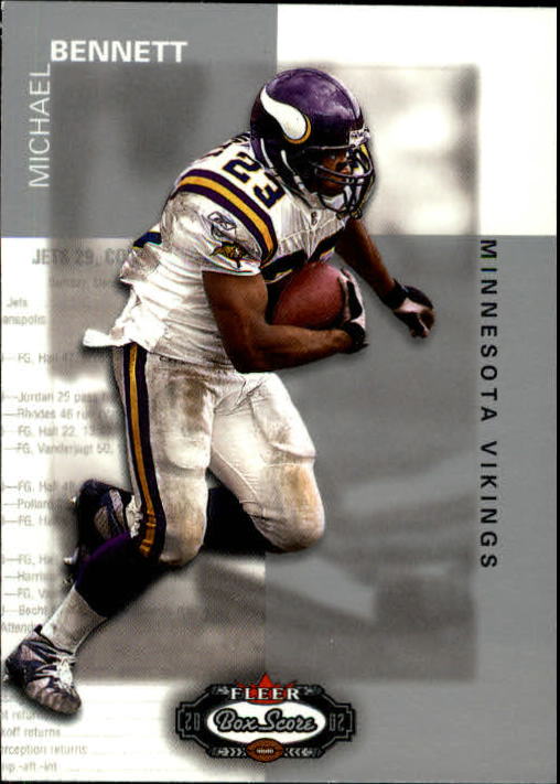2002 Box Score (Fleer) Football "Main Set" Cards - Picture 221 of 296