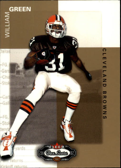 2002 Box Score (Fleer) Football "Main Set" Cards - Picture 227 of 296