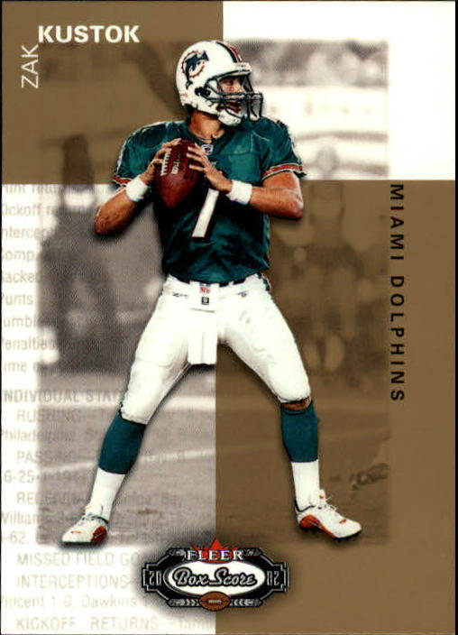 2002 Box Score (Fleer) Football "Main Set" Cards - Picture 229 of 296