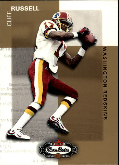 2002 Box Score (Fleer) Football "Main Set" Cards - Picture 233 of 296