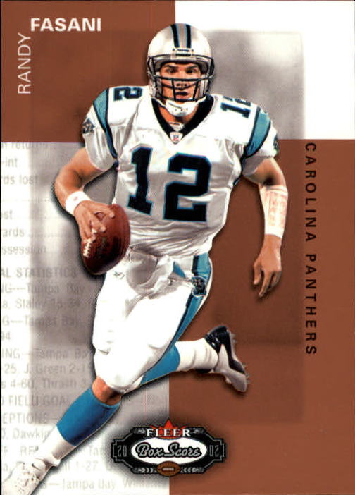 2002 Box Score (Fleer) Football "Main Set" Cards - Picture 247 of 296