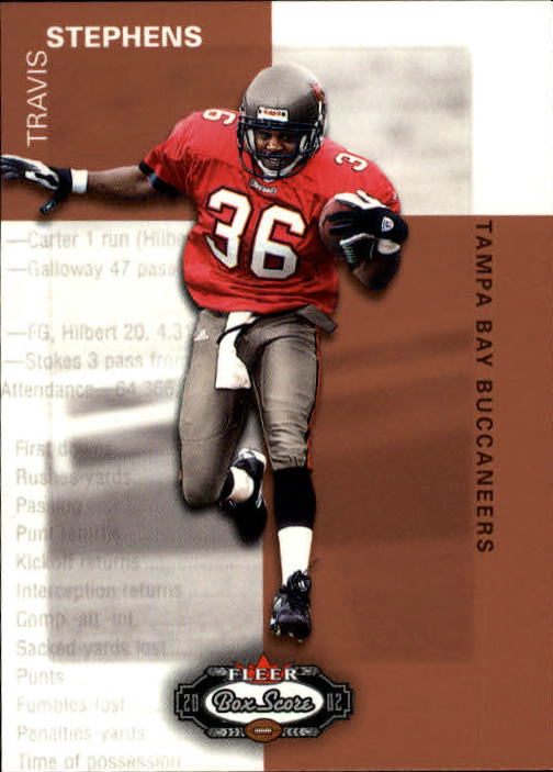 2002 Box Score (Fleer) Football "Main Set" Cards - Picture 261 of 296