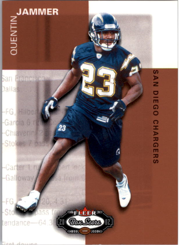 2002 Box Score (Fleer) Football "Main Set" Cards - Picture 263 of 296