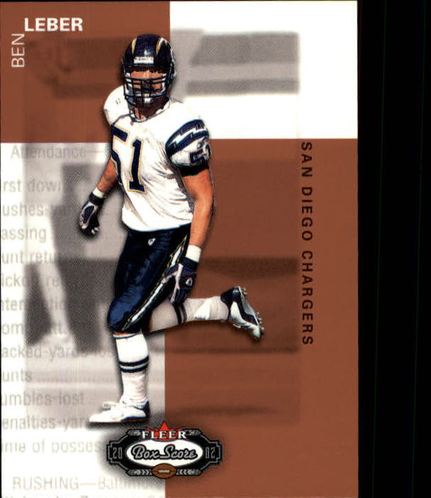 2002 Box Score (Fleer) Football "Main Set" Cards - Picture 275 of 296