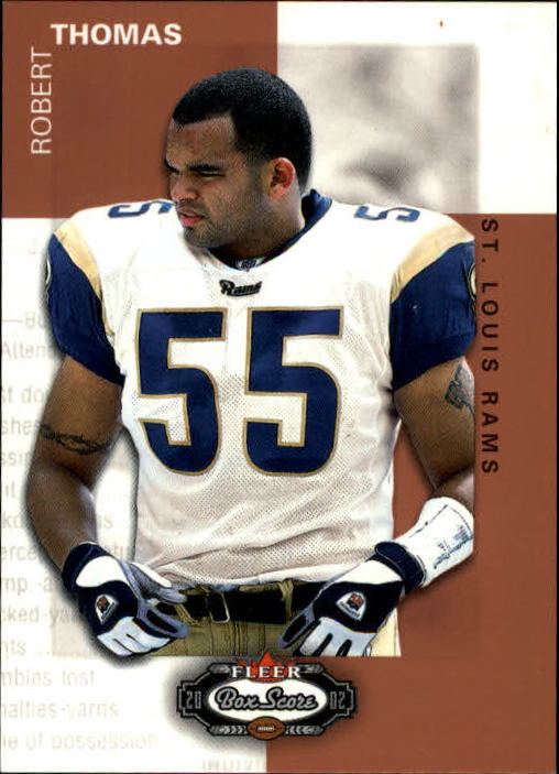2002 Box Score (Fleer) Football "Main Set" Cards - Picture 277 of 296