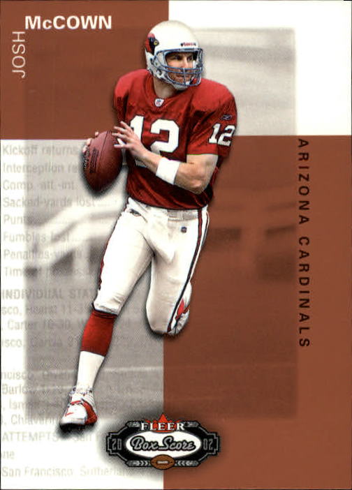 2002 Box Score (Fleer) Football "Main Set" Cards - Picture 293 of 296