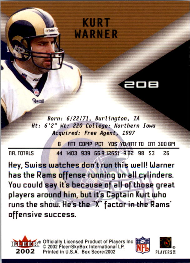 2002 Fleer Box Score FOOTBALL You Pick - Picture 338 of 390
