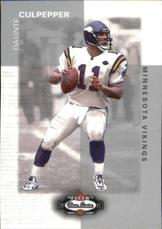 2002 Fleer Box Score FOOTBALL Classic Miniatures YOU PICK - Picture 16 of 59
