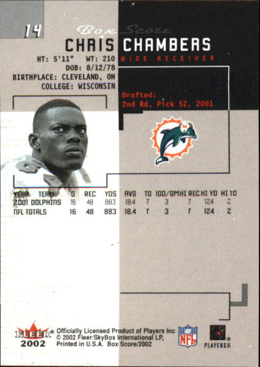 2002 Fleer Box Score FOOTBALL Classic Miniatures YOU PICK - Picture 29 of 59