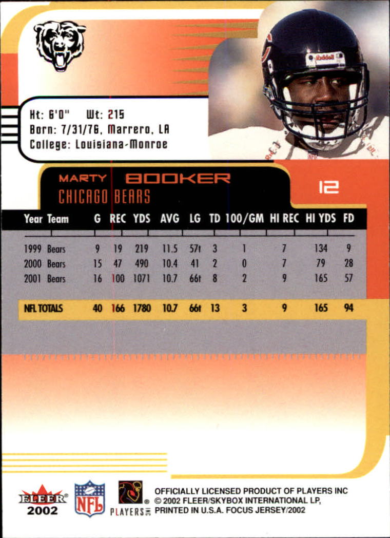 2002 Focus JE (Fleer) Football "Main Set" Cards - Picture 25 of 225