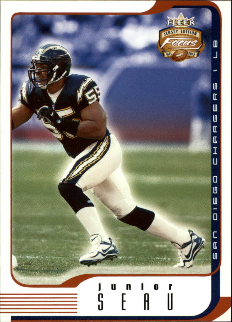 2002 Focus JE (Fleer) Football "Main Set" Cards - Picture 26 of 225