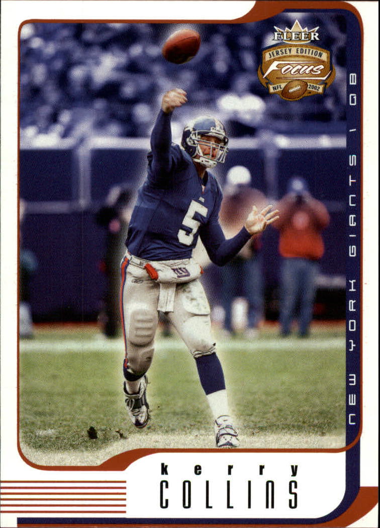 2002 Focus JE (Fleer) Football "Main Set" Cards - Picture 56 of 225
