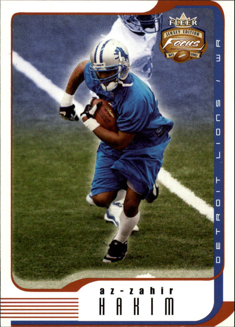 2002 Focus JE (Fleer) Football "Main Set" Cards - Picture 58 of 225