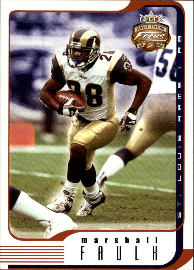 2002 Focus JE (Fleer) Football "Main Set" Cards - Picture 60 of 225
