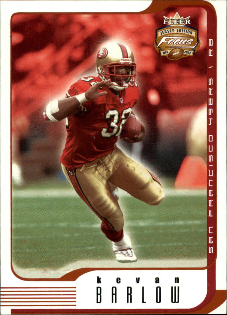 2002 Focus JE (Fleer) Football "Main Set" Cards - Picture 72 of 225