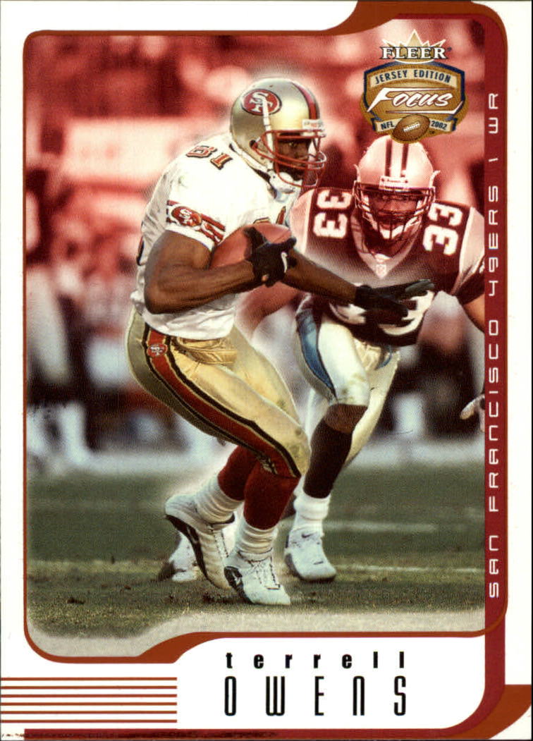 2002 Focus JE (Fleer) Football "Main Set" Cards - Picture 94 of 225