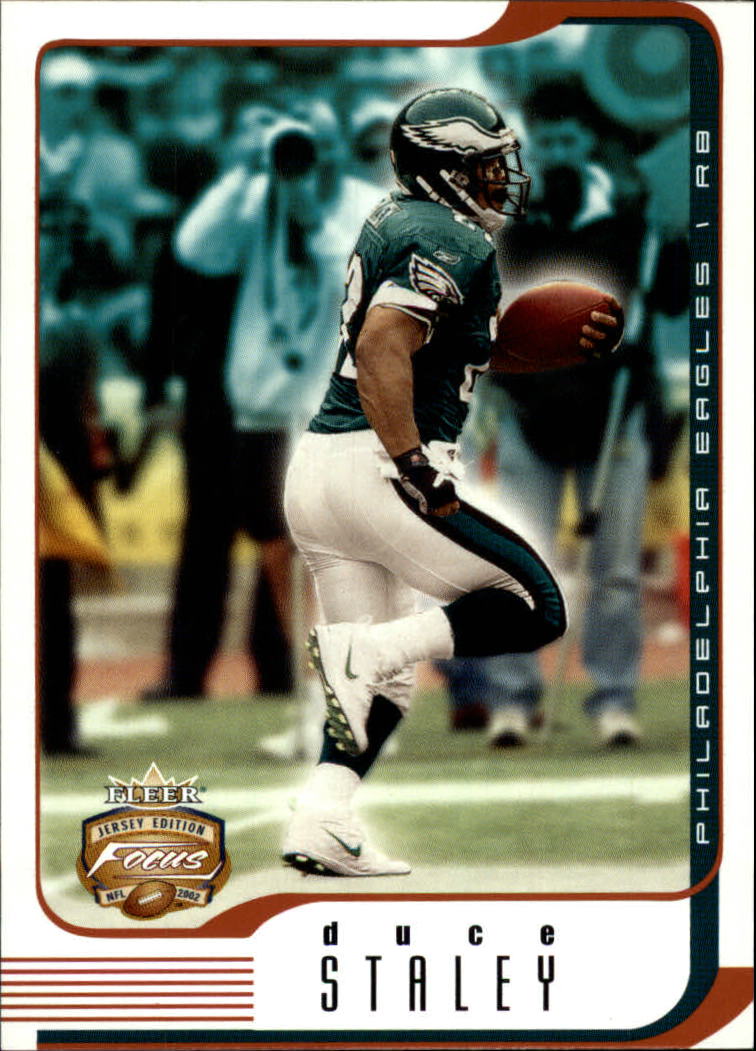2002 Focus JE (Fleer) Football "Main Set" Cards - Picture 166 of 225
