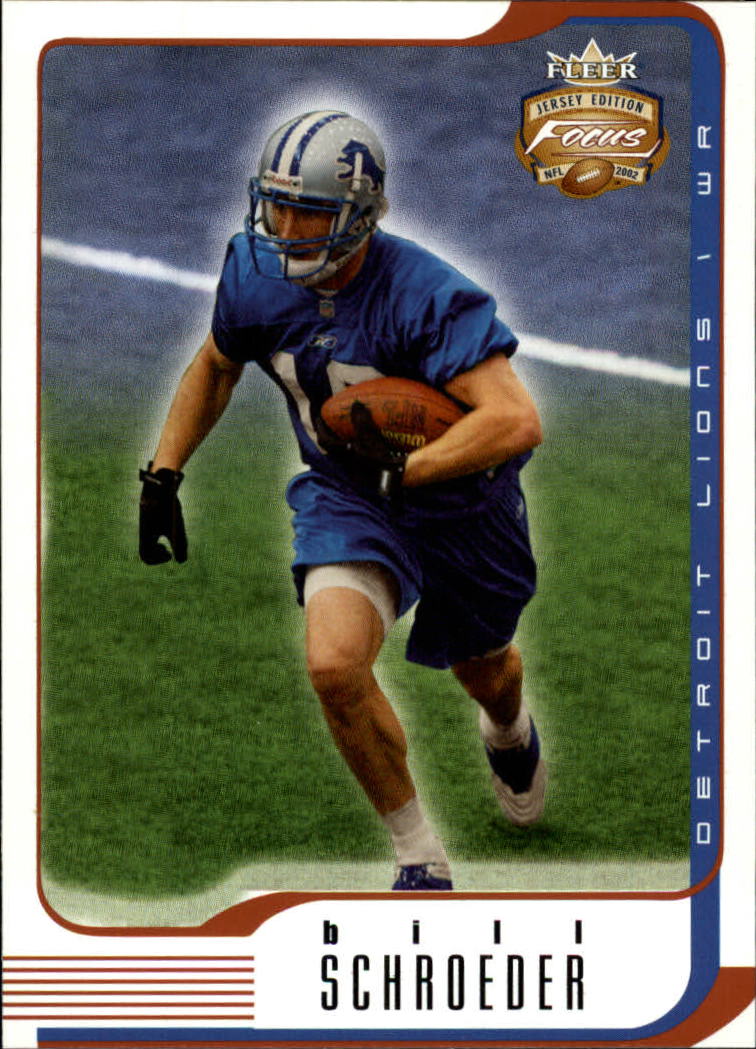 2002 Focus JE (Fleer) Football "Main Set" Cards - Picture 180 of 225