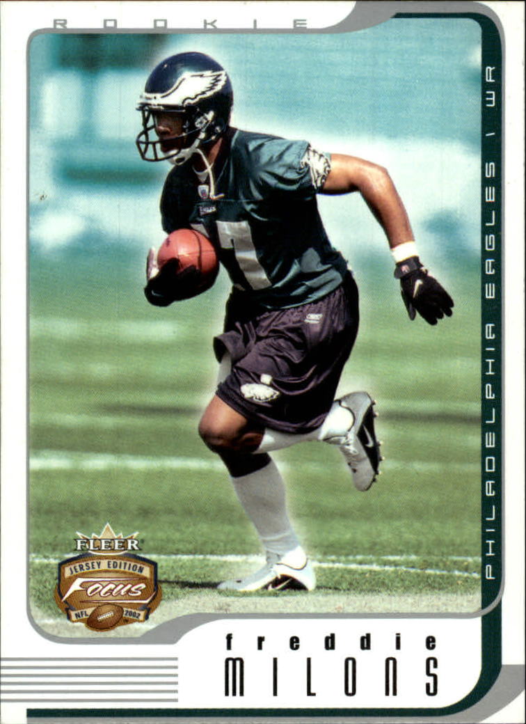2002 Focus JE (Fleer) Football "Main Set" Cards - Picture 222 of 225