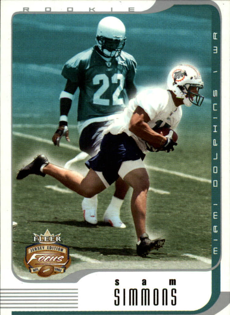 2002 Focus JE (Fleer) Football "Main Set" Cards - Picture 224 of 225