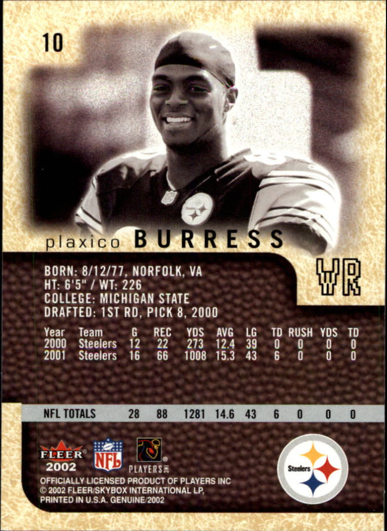 2002 Genuine (Fleer) Football Cards - Picture 5 of 47