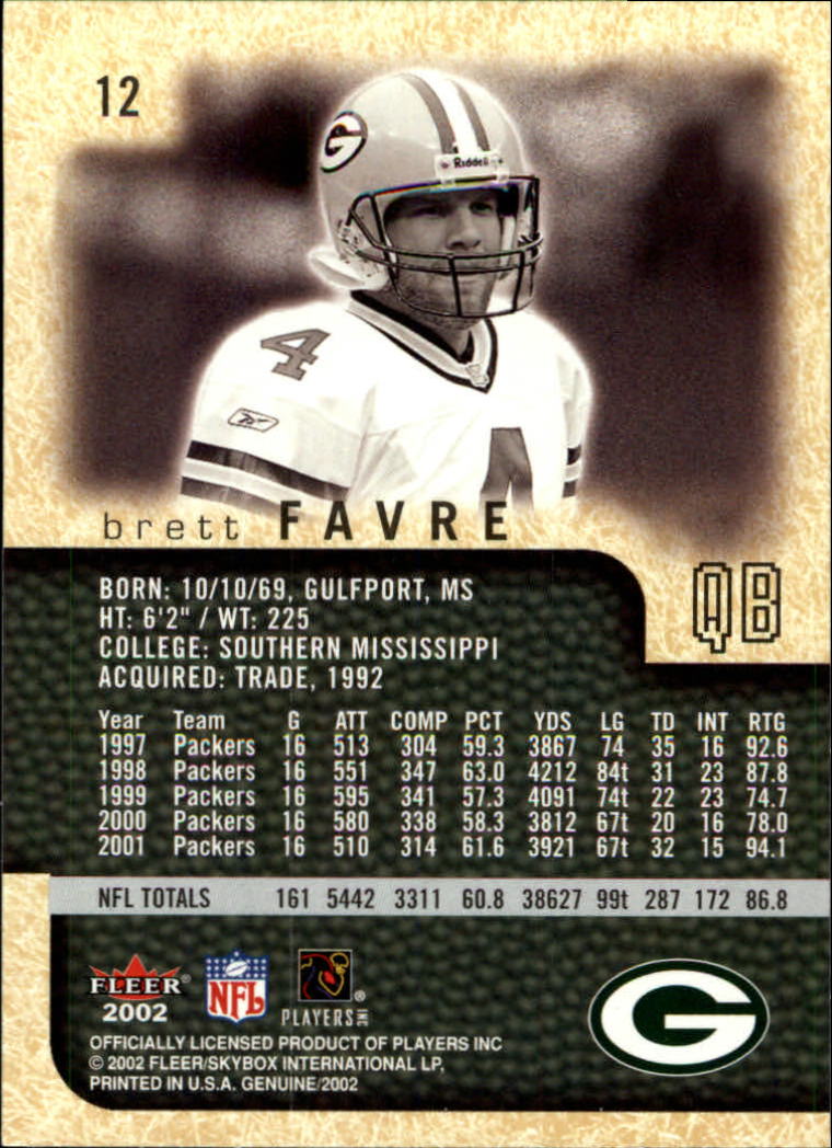 2002 Genuine (Fleer) Football Cards - Picture 7 of 47
