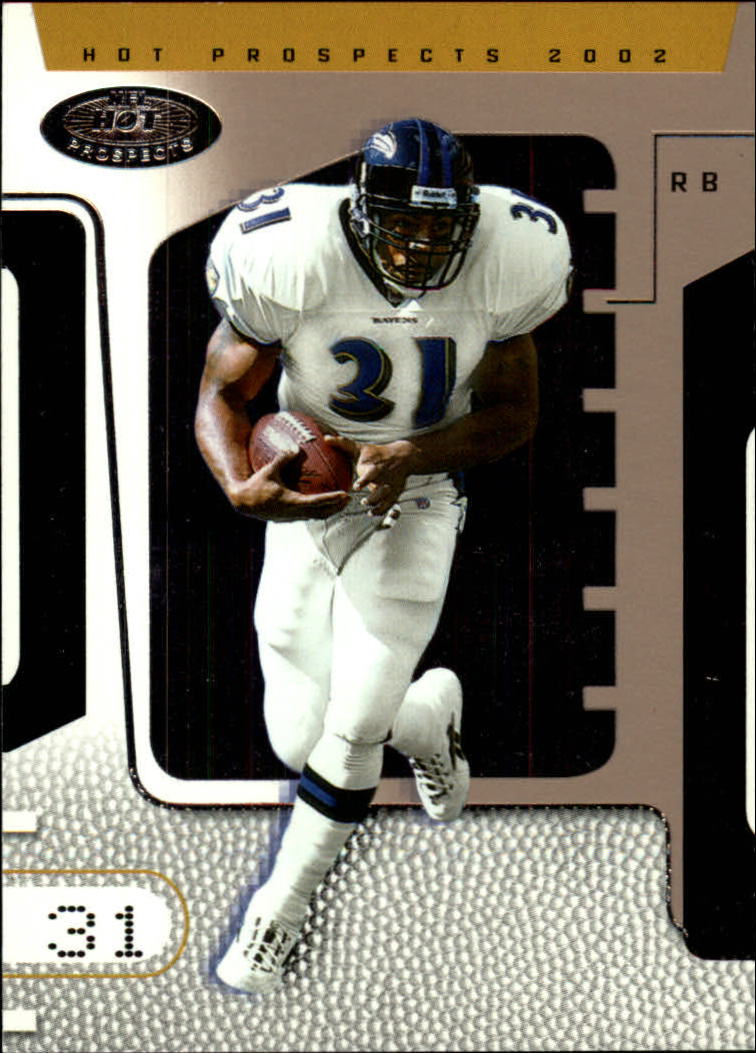 2002 Hot Prospects (Fleer) Football "Main Set" Cards - Picture 18 of 105