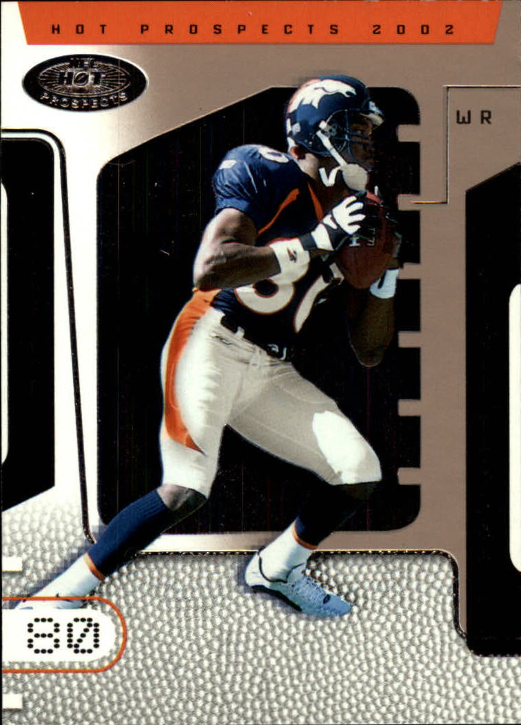 2002 Hot Prospects (Fleer) Football "Main Set" Cards - Picture 98 of 105