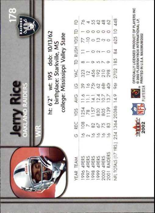 2002 Maximum (Fleer) Football "Main Set" Cards - Picture 25 of 53