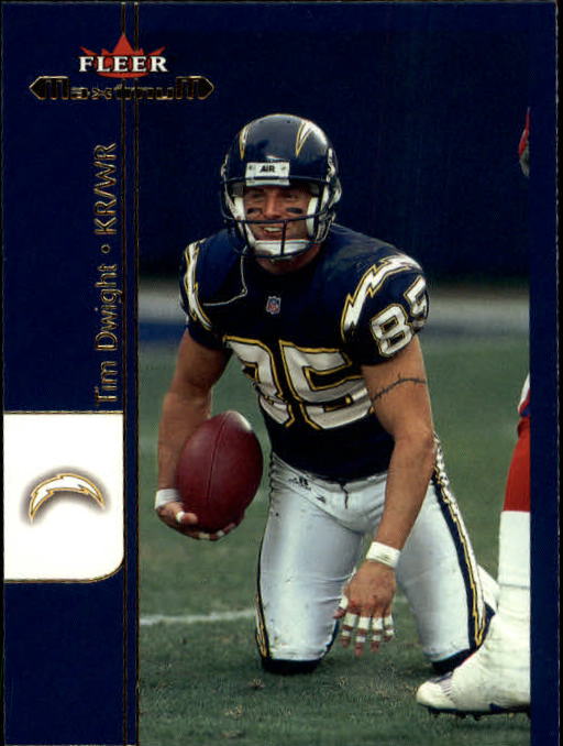 2002 Fleer Maximum #196 Tim Dwight