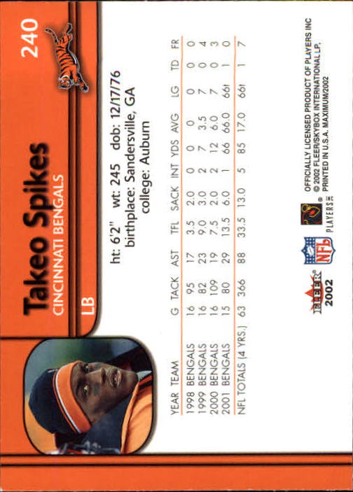 2002 Maximum (Fleer) Football "Main Set" Cards - Picture 43 of 53