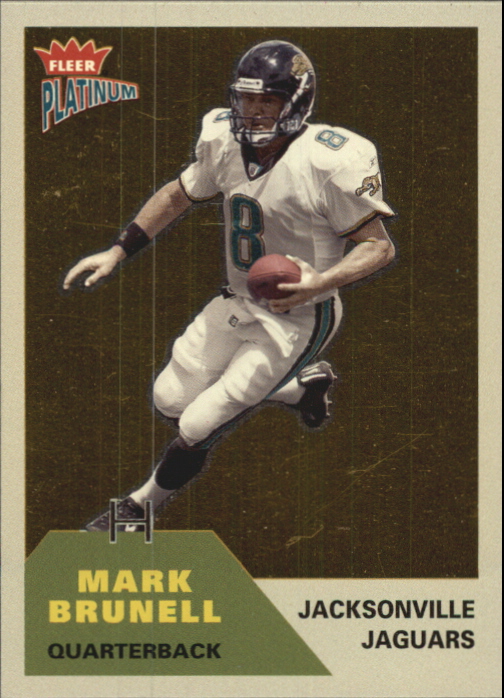 2002 Fleer Platinum Finish #32 Mark Brunell