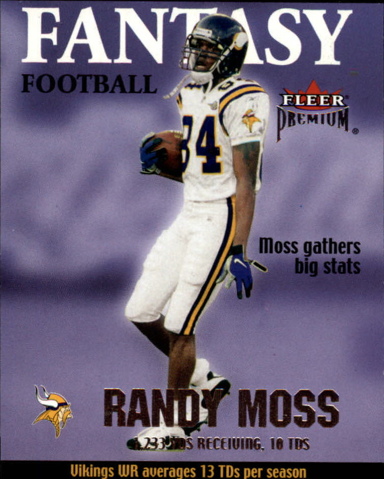 2002 Fleer Premium Fantasy Team #11 Randy Moss