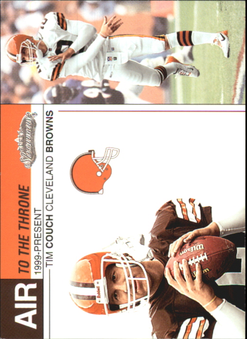 2002 Fleer Showcase Air to the Throne #AT2 Tim Couch
