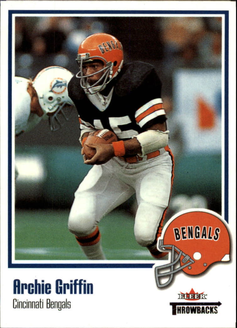 1979 Topps #184 Archie Griffin Cincinnati Bengals Running Back