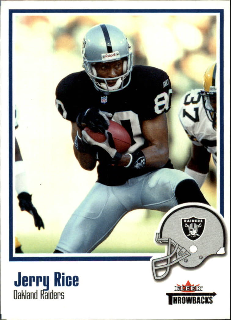 Jerry Rice cards (2000-2022) 49ers Raiders - You Choose - Bild 100 von 227