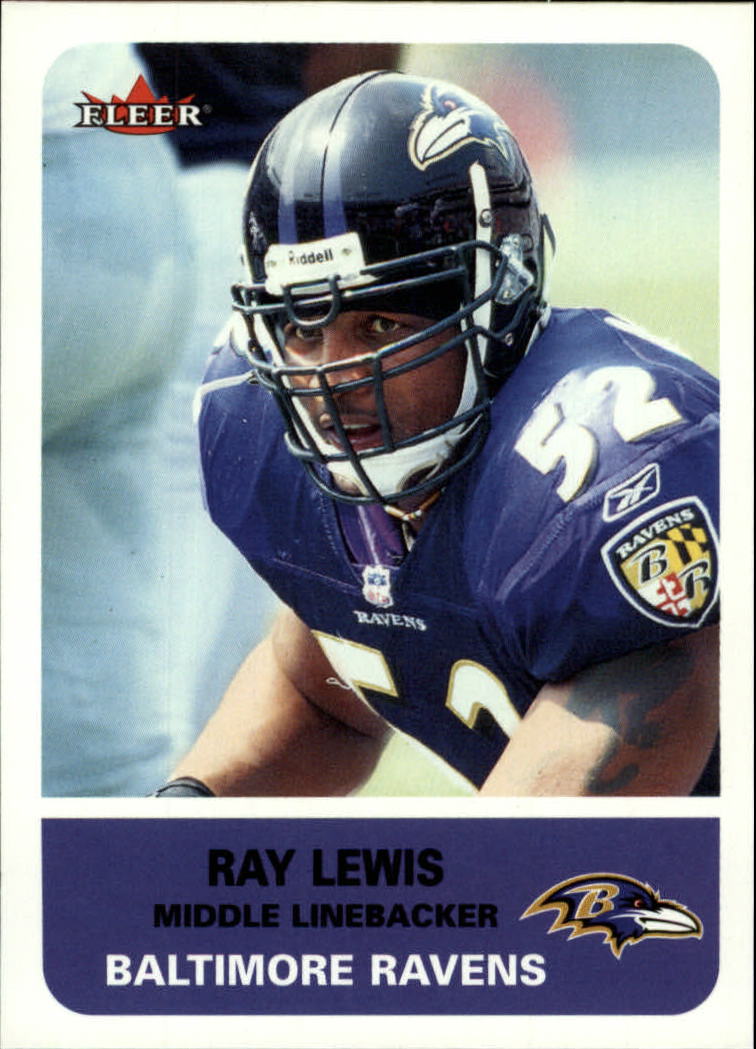 2002 Fleer Tradition #7 Ray Lewis