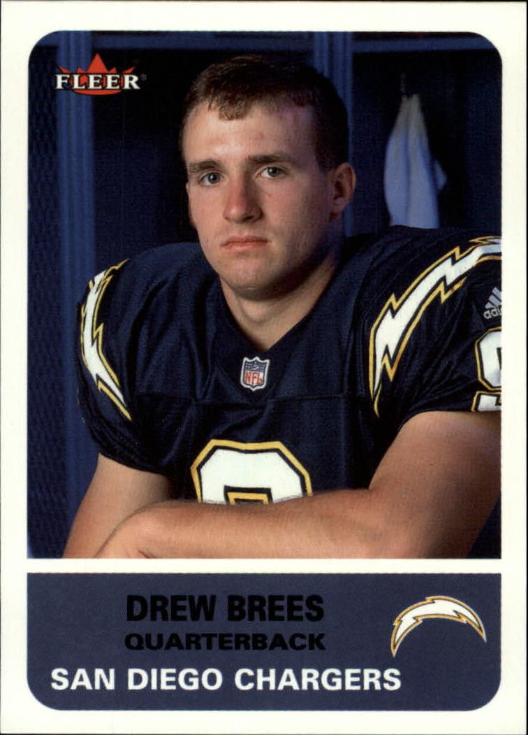 2002 Fleer Tradition #8 Drew Brees